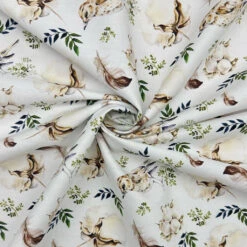 Bird Print Cotton Poplin Fabric - Oeko-Tex Certified 100% Cotton 5 Bird Print Cotton Poplin Fabric - Oeko-Tex Certified 100% Cotton -Pound Fabrics Sale Store F00FCA79 D60D 4E8F 89F6 B6664C537A49