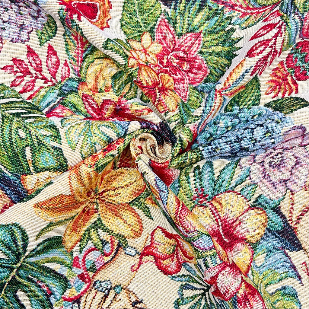Premium Frida Floral Tapestry Fabric for Upholstery and Home Decor 3 Premium Frida Floral Tapestry Fabric for Upholstery and Home Decor - Image 3