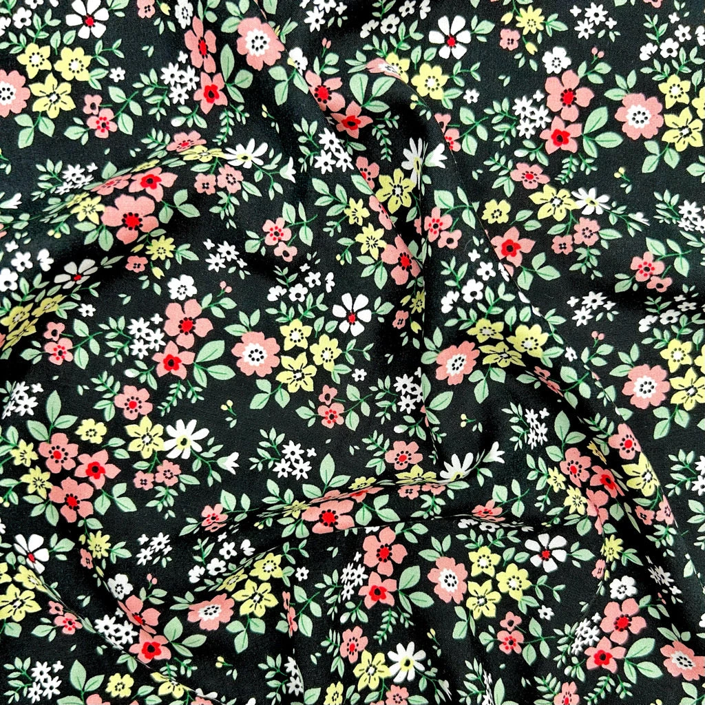 Floral Print Viscose Fabric - Bloom Buds Premium Lightweight Rayon 8 Floral Print Viscose Fabric - Bloom Buds Premium Lightweight Rayon - Image 8