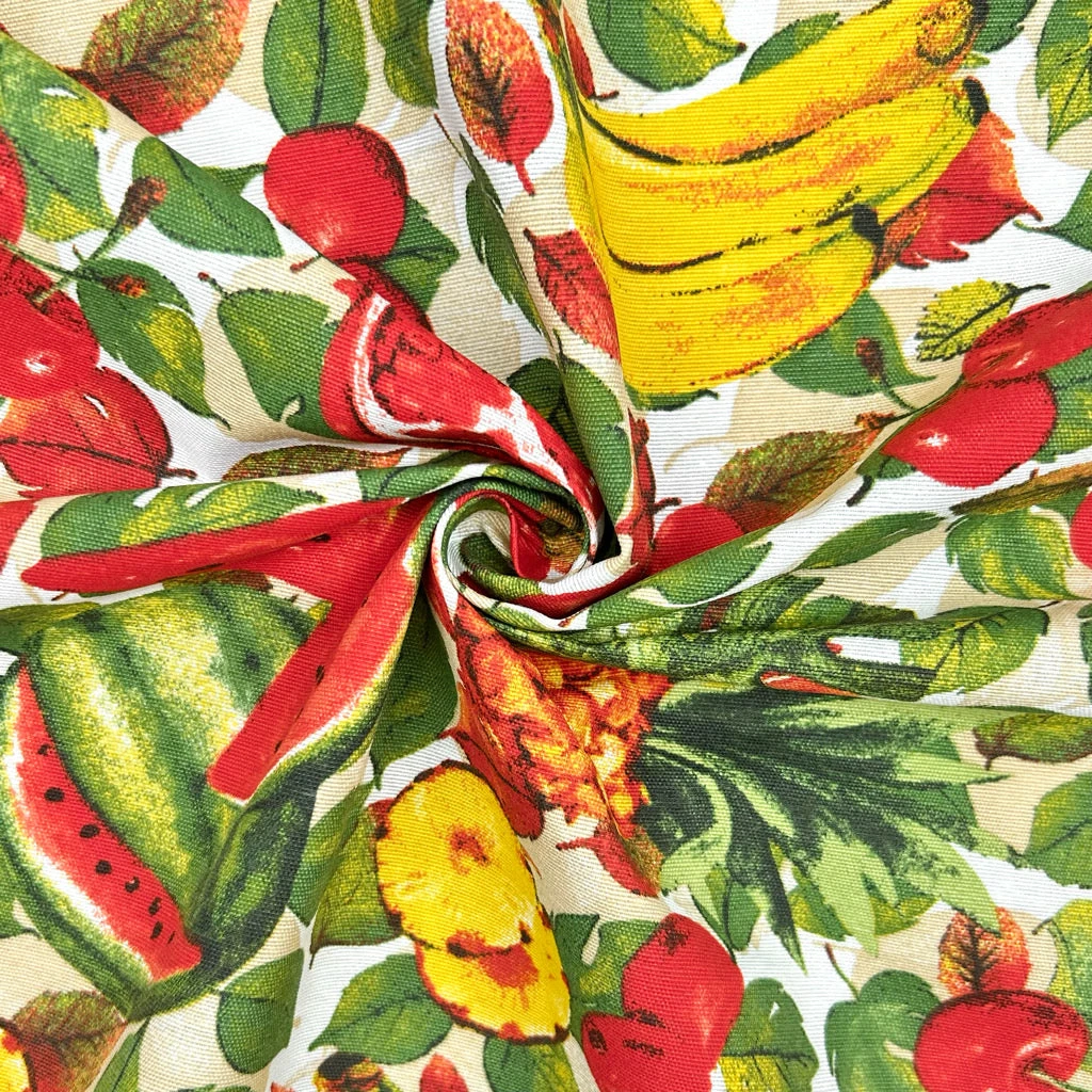 Water Resistant Outdoor Fabric - Fruit Garden UV Protected Material 2 Water Resistant Outdoor Fabric - Fruit Garden UV Protected Material - Image 2