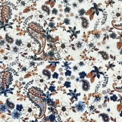 Premium Floral and Paisley Print Viscose Lawn Fabric