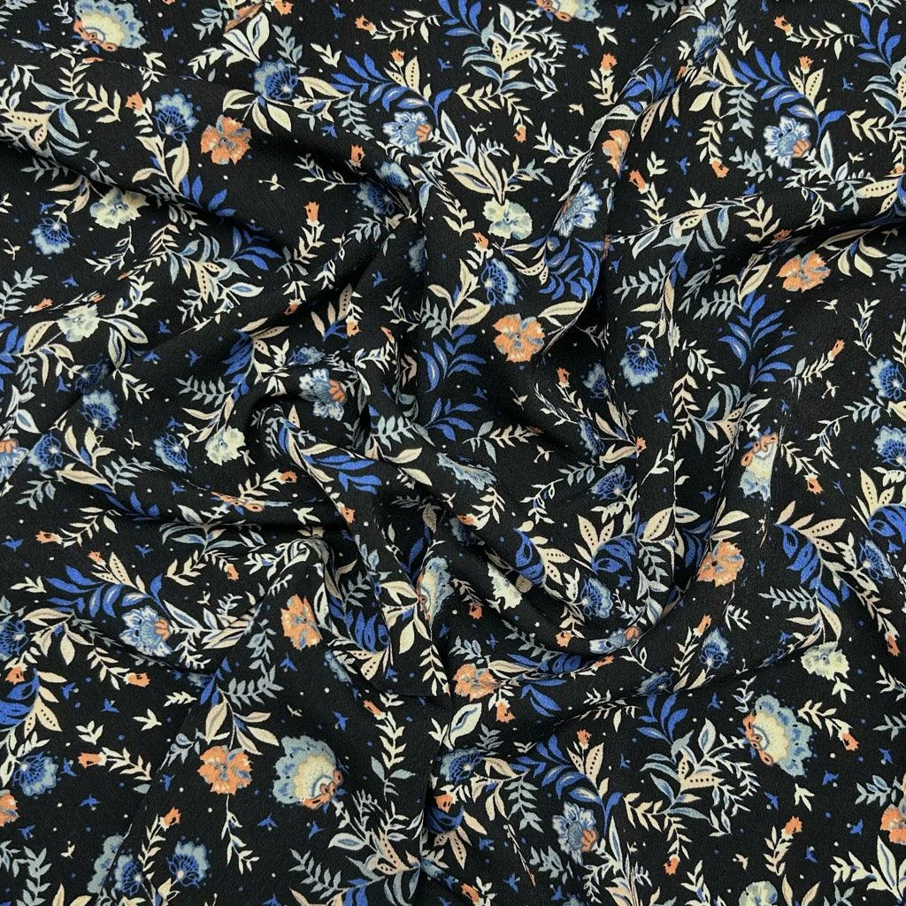 Mini Meadow Polyester Crepe Fabric 4 Mini Meadow Polyester Crepe Fabric - Image 4
