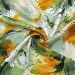 Tropical Bloom Stretch Viscose Twill Fabric | Premium Soft Dressmaking Material 9 Tropical Bloom Stretch Viscose Twill Fabric | Premium Soft Dressmaking Material -Pound Fabrics Sale Store F83EAD13 ADA1 455D AE51 DA461B102C7A