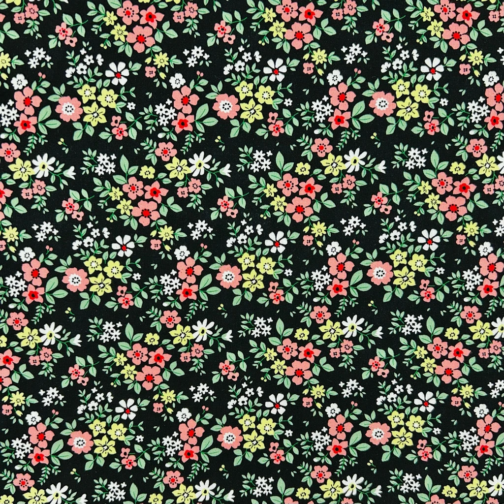 Floral Print Viscose Fabric - Bloom Buds Premium Lightweight Rayon 7 Floral Print Viscose Fabric - Bloom Buds Premium Lightweight Rayon - Image 7