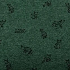 Premium Foxes Melange Cotton Jersey Fabric - Oeko-Tex Certified -Pound Fabrics Sale Store FAC1F35C 2F4C 47D1 A51A 170DB142BA3A