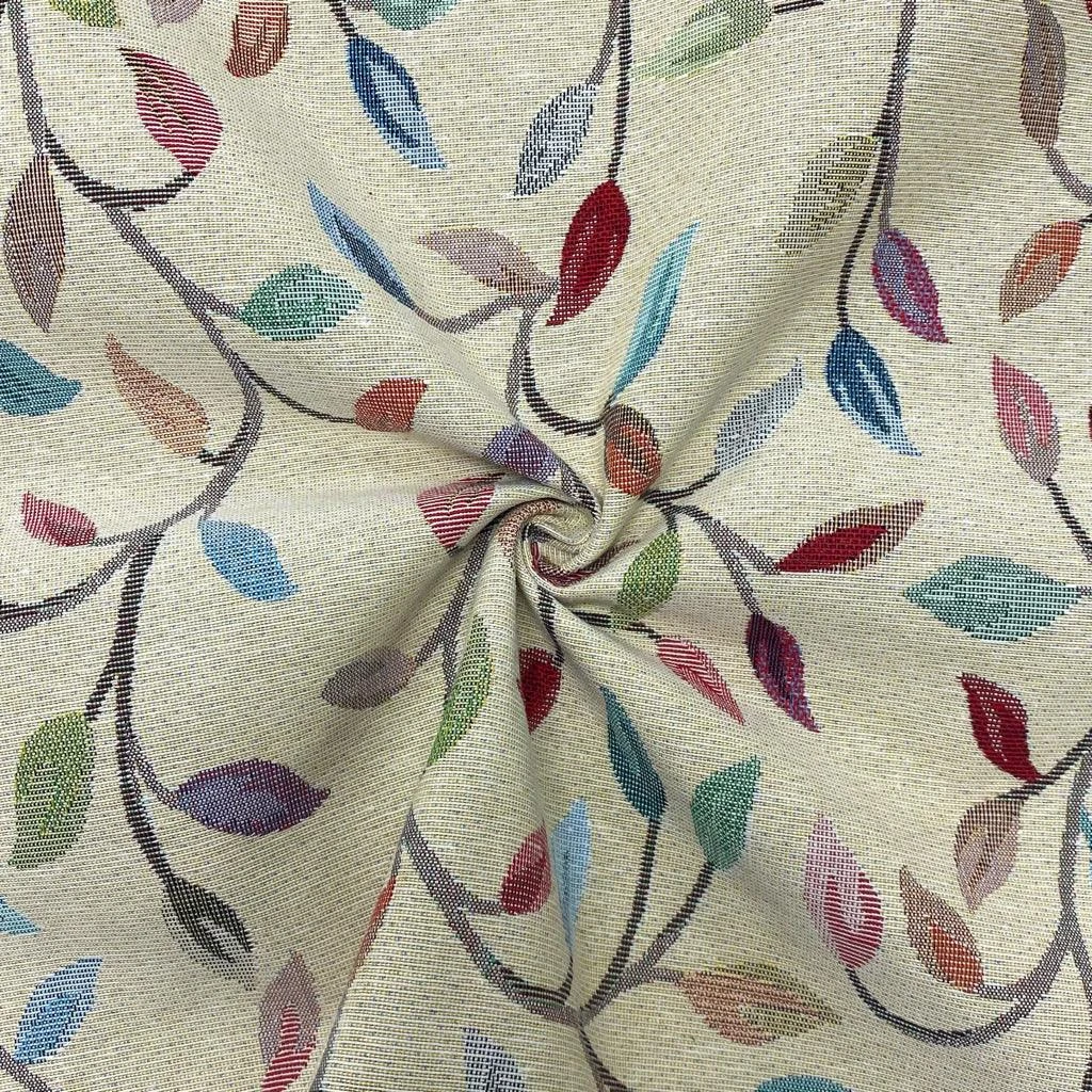Colourful Vines Tapestry Fabric for Curtains and Upholstery 1 Colourful Vines Tapestry Fabric for Curtains and Upholstery