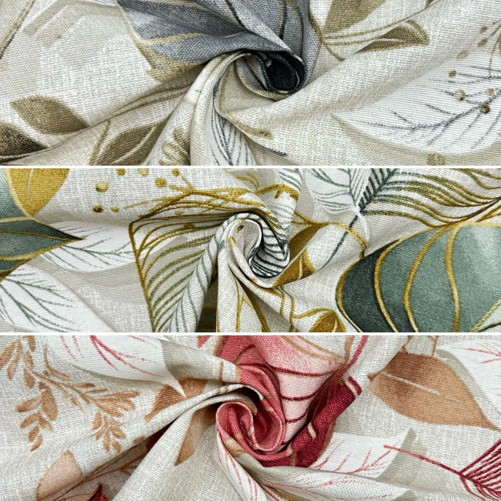 Water Resistant Leaf Print Outdoor Upholstery & Curtain Fabric 1 Water Resistant Leaf Print Outdoor Upholstery & Curtain Fabric