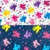 Multicolour Unicorn Anti Pill Polar Fleece Fabric -Pound Fabrics Sale Store IMG 0832