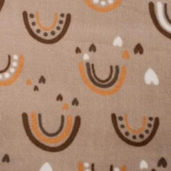 Rainbow and Hearts Double Face Cuddle Fleece Fabric - Ultra Soft 290gsm 19 Rainbow and Hearts Double Face Cuddle Fleece Fabric - Ultra Soft 290gsm -Pound Fabrics Sale Store K30010 052