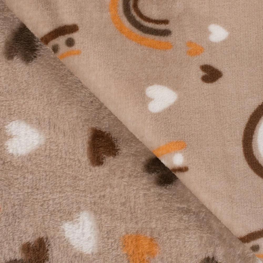 Rainbow and Hearts Double Face Cuddle Fleece Fabric - Ultra Soft 290gsm 10 Rainbow and Hearts Double Face Cuddle Fleece Fabric - Ultra Soft 290gsm - Image 10