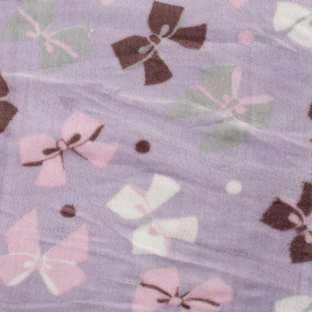 Bow And Dots Double Face Cuddle Fleece Fabric 9 Bow And Dots Double Face Cuddle Fleece Fabric - Image 9