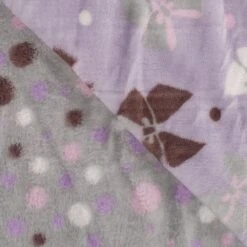 Bow And Dots Double Face Cuddle Fleece Fabric 20 Bow And Dots Double Face Cuddle Fleece Fabric -Pound Fabrics Sale Store K30011 042 02