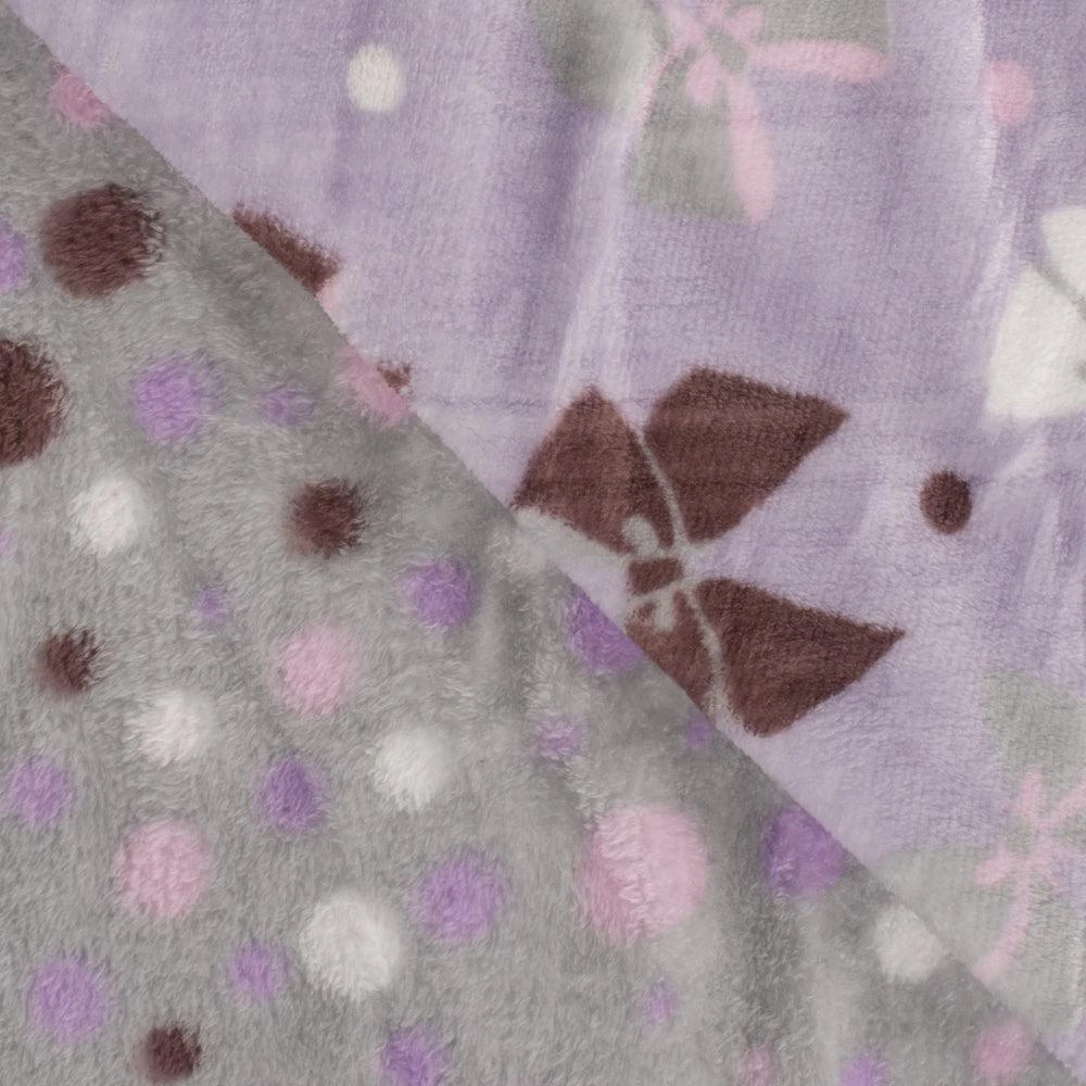 Bow And Dots Double Face Cuddle Fleece Fabric 10 Bow And Dots Double Face Cuddle Fleece Fabric - Image 10
