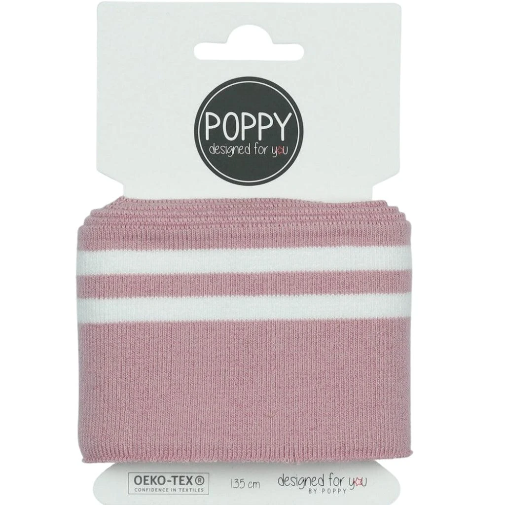 Premium Double Striped Ribbed Cuffs - 135cm Pre-Cut Cotton Ribbing 5 Premium Double Striped Ribbed Cuffs - 135cm Pre-Cut Cotton Ribbing - Image 5