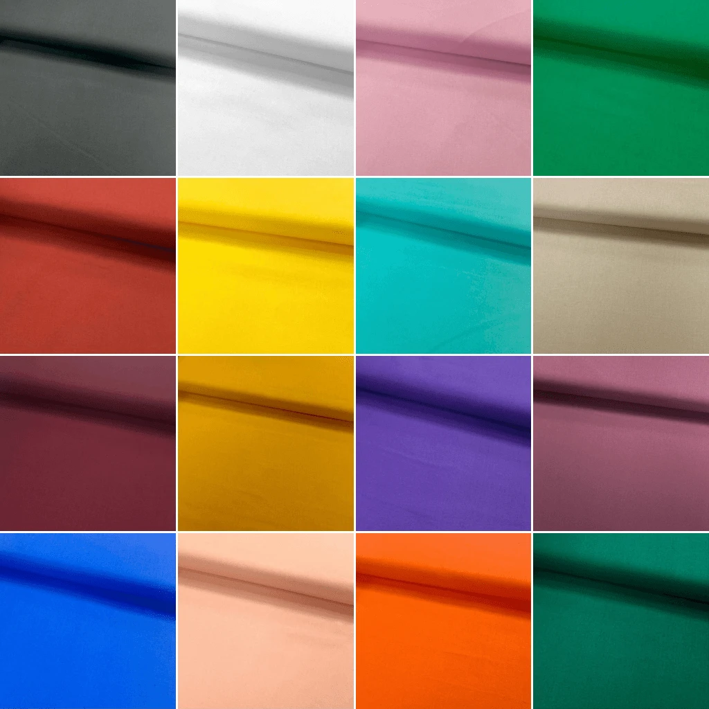 Rose & Hubble Premium 100% Plain Craft Cotton Fabric 1 Rose & Hubble Premium 100% Plain Craft Cotton Fabric