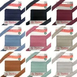 Premium Linen & Cotton Bias Binding Tape - 18mm x 5 Metres