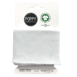 Premium Organic Ribbed Cuffing Fabric - 135cm Pre-Cut Length -Pound Fabrics Sale Store White 7498dfe5 643e 4f49 ad1b 307300a8a35f