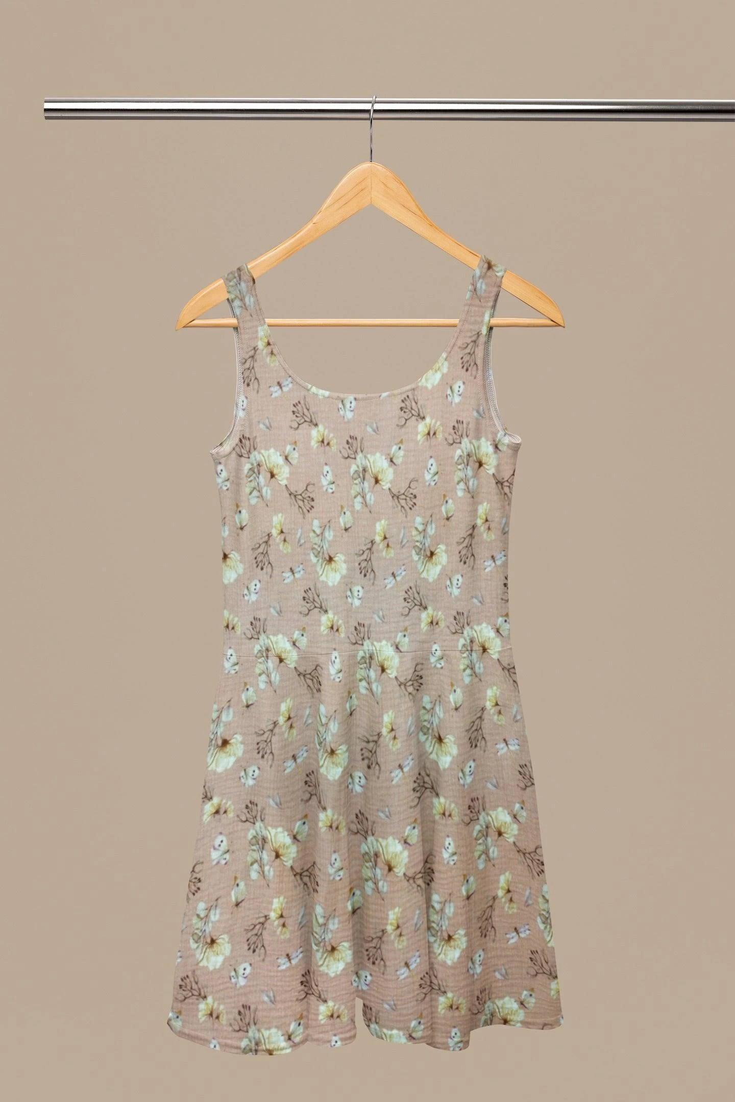 Floral & Butterfly Cotton Double Gauze Fabric 6 Floral & Butterfly Cotton Double Gauze Fabric - Image 6