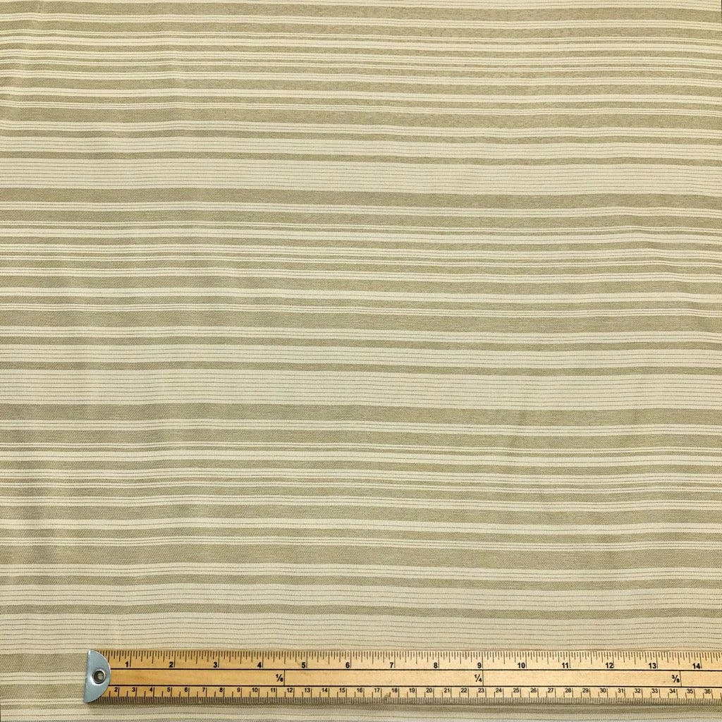Premium Cream & Beige Striped Furnishing Fabric for Curtains & Cushions 2 Premium Cream & Beige Striped Furnishing Fabric for Curtains & Cushions - Image 2