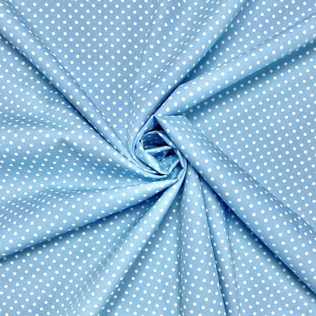 Rose & Hubble Polka Dot 3mm Cotton Poplin Fabric 10 Rose & Hubble Polka Dot 3mm Cotton Poplin Fabric - Image 10