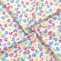 Rose & Hubble Multicoloured Ducks Cotton Poplin Fabric 6 Rose & Hubble Multicoloured Ducks Cotton Poplin Fabric -Pound Fabrics Sale Store image 2f0cd56a 5cfc 4511 9257 2ac8e6a58632