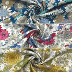 Rose & Hubble Large Floral Dream Cotton Poplin Fabric