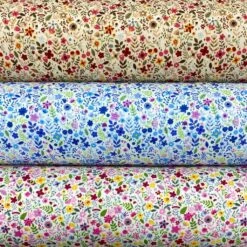 Rose & Hubble Spring Floral Cotton Poplin Fabric