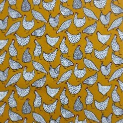 Rose & Hubble Hens Print 100% Cotton Poplin Fabric -Pound Fabrics Sale Store image 398219a1 4aa5 4f08 8ff3 91810ac73040