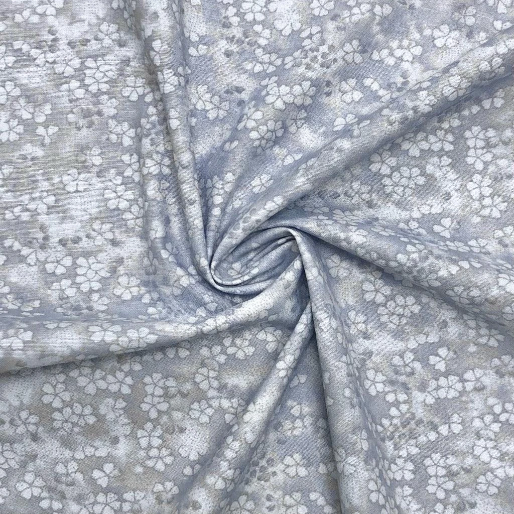 John Louden Mini Oriental Flowers Craft Cotton Blender Fabric 13 John Louden Mini Oriental Flowers Craft Cotton Blender Fabric - Image 13