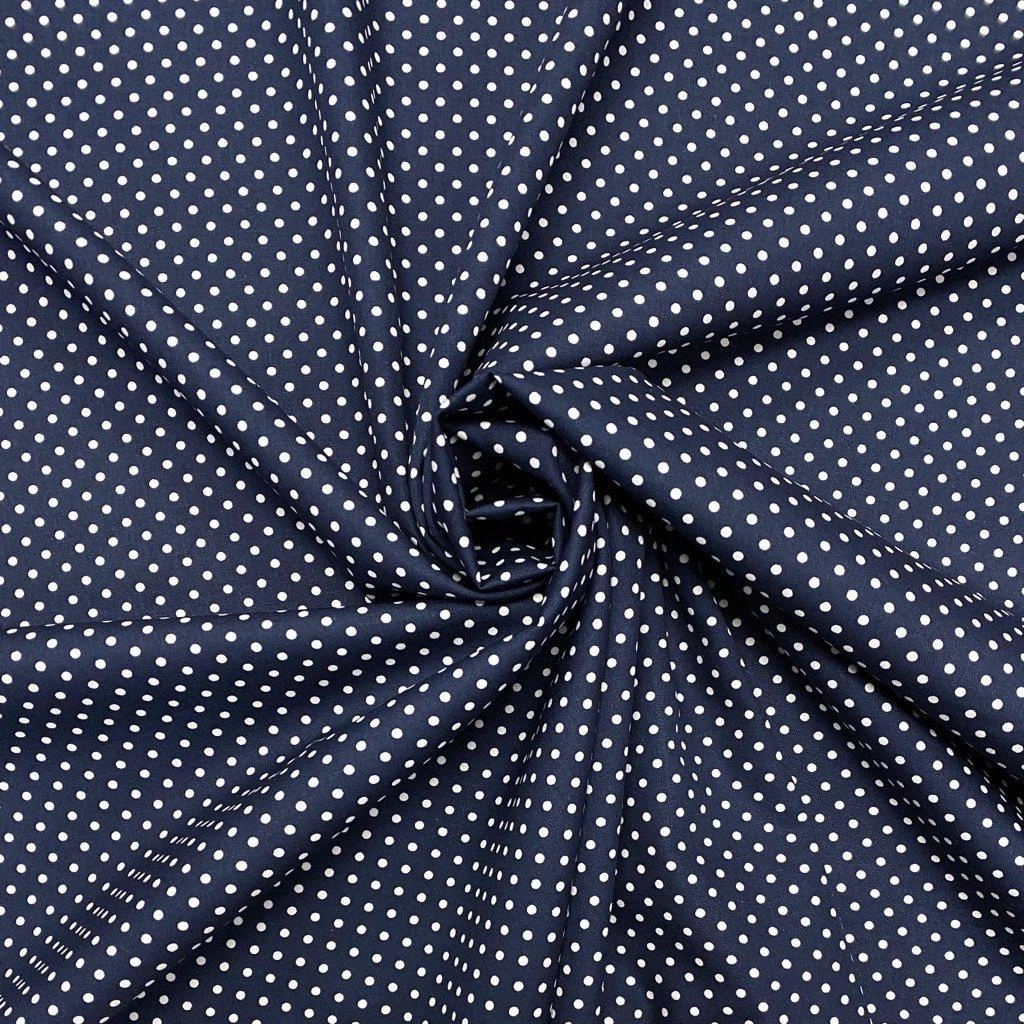 Rose & Hubble Polka Dot 3mm Cotton Poplin Fabric 11 Rose & Hubble Polka Dot 3mm Cotton Poplin Fabric - Image 11