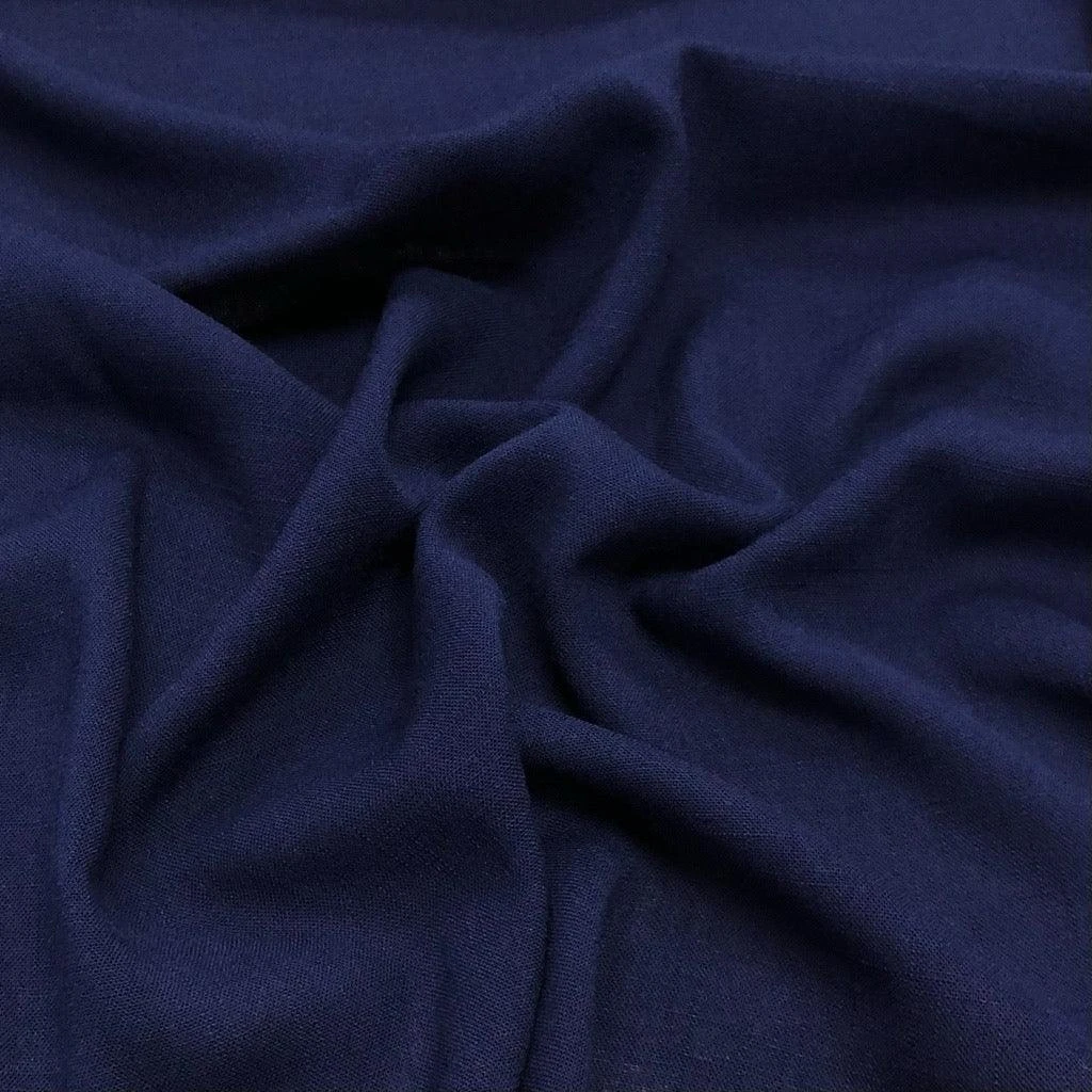 Linen Look Viscose Fabric - 155cm Wide Soft Drape Dressmaking Material 5 Linen Look Viscose Fabric - 155cm Wide Soft Drape Dressmaking Material - Image 5