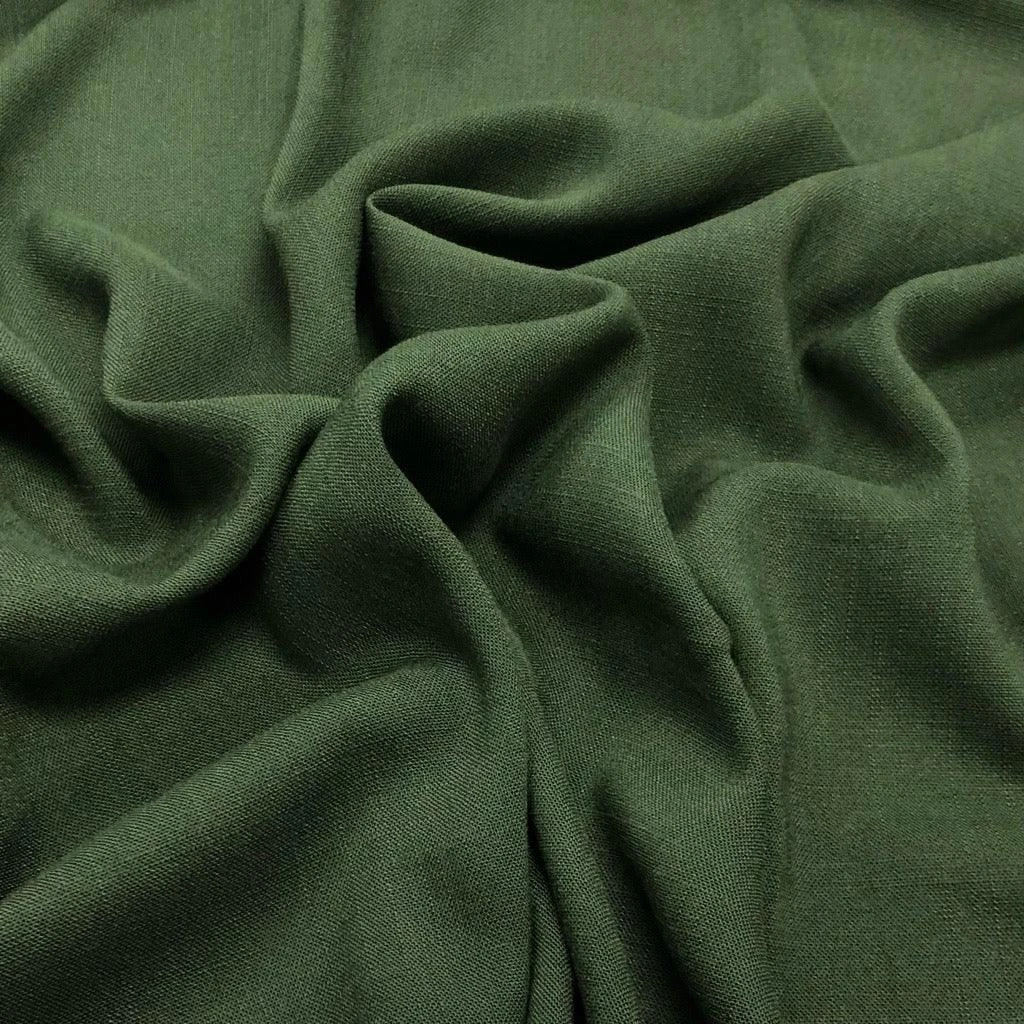 Linen Look Viscose Fabric - 155cm Wide Soft Drape Dressmaking Material 4 Linen Look Viscose Fabric - 155cm Wide Soft Drape Dressmaking Material - Image 4
