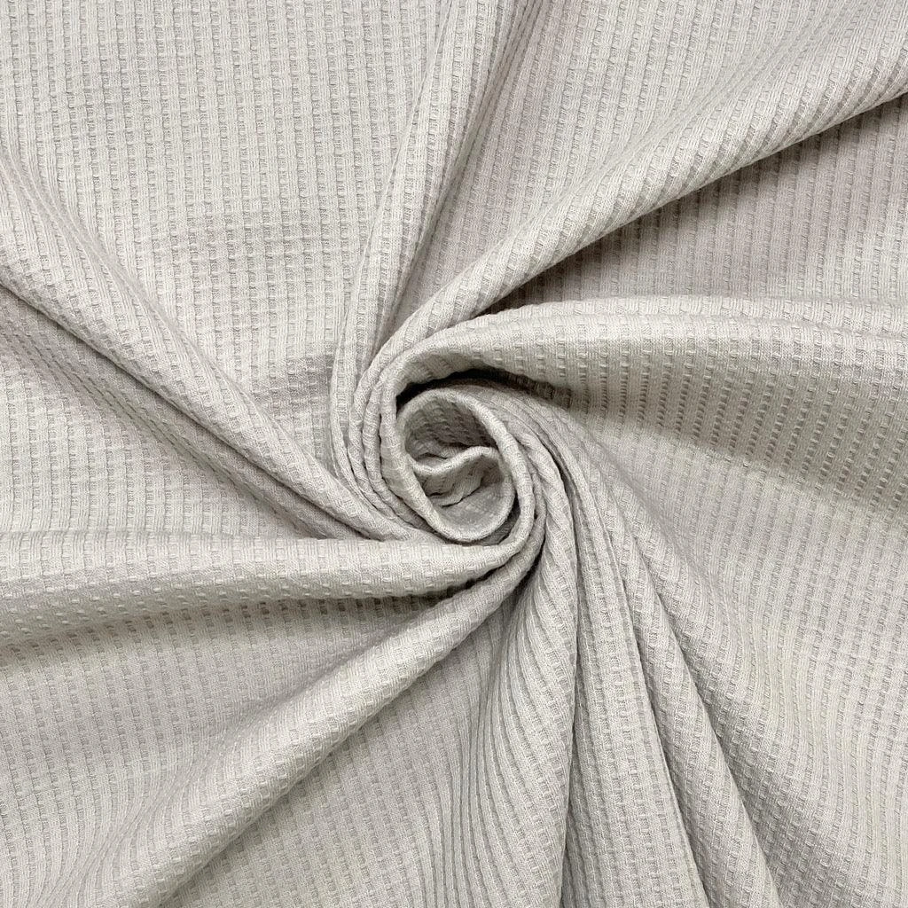 Soft Waffle Knit Jersey Fabric - Oeko-Tex Certified Stretch Cotton 6 Soft Waffle Knit Jersey Fabric - Oeko-Tex Certified Stretch Cotton - Image 6