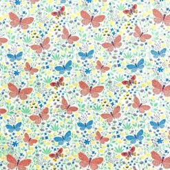 Rose & Hubble Butterfly Spring Fields Cotton Poplin Fabric 6 Rose & Hubble Butterfly Spring Fields Cotton Poplin Fabric -Pound Fabrics Sale Store image 4934d4aa 40fb 41b3 a25b 9baf7b31b36d
