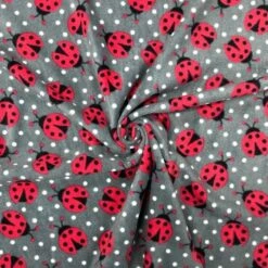 Ladybird Print Anti Pill Polar Fleece Fabric - Ultra Soft Material -Pound Fabrics Sale Store image 50329c3f f5b1 4b59 9e6c 079ba747f917