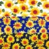 Rose & Hubble Sunflower Print Cotton Poplin Fabric -Pound Fabrics Sale Store image 52823657 82ec 414e b43a bc01277a767d