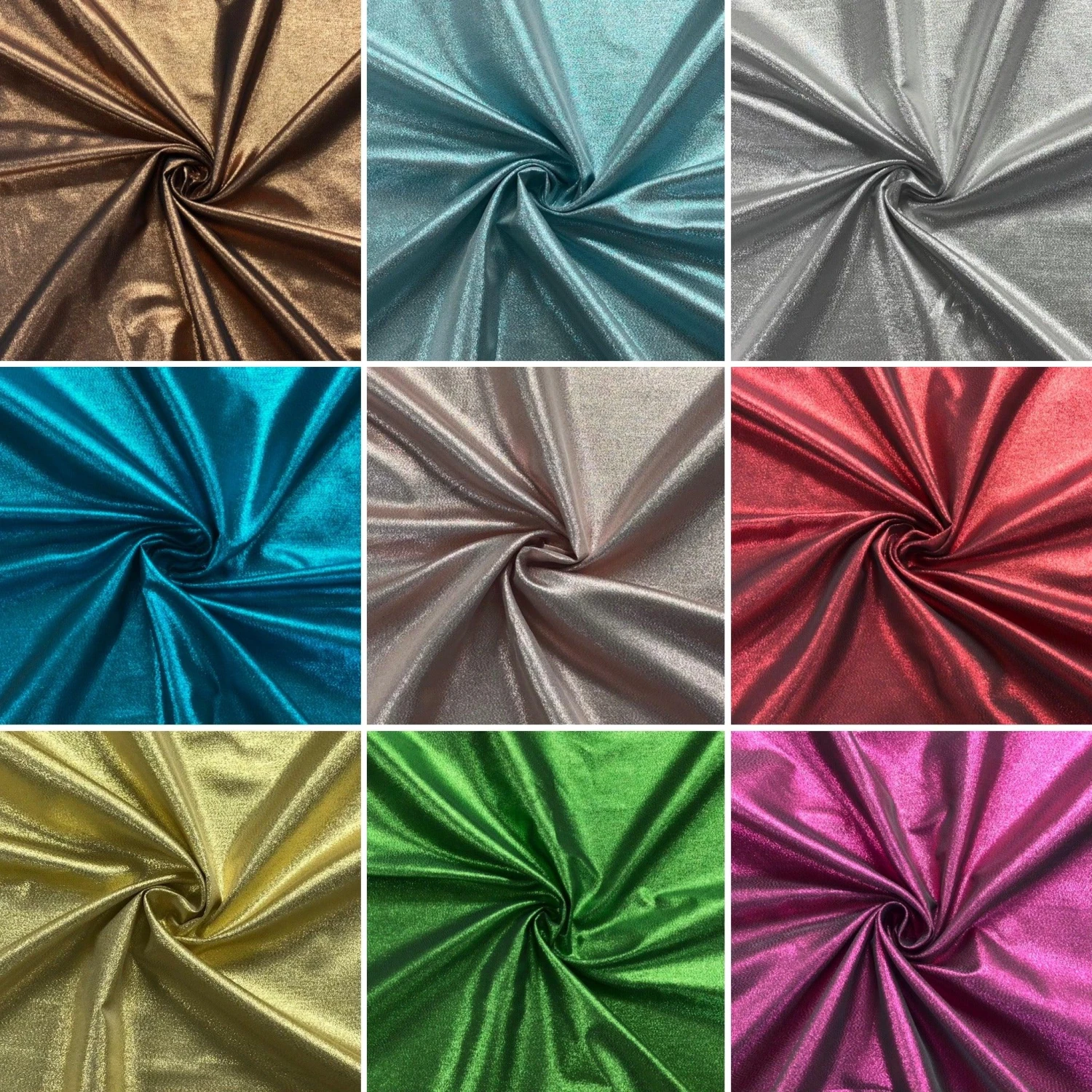 Premium Soft Backed Metallic Lame Fabric for Costumes and Stage Wear 1 Premium Soft Backed Metallic Lame Fabric for Costumes and Stage Wear