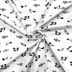 Musical Notes Rose & Hubble Cotton Poplin Fabric 7 Musical Notes Rose & Hubble Cotton Poplin Fabric -Pound Fabrics Sale Store image 565489a4 c281 4478 b654 5dfc05daaf0f