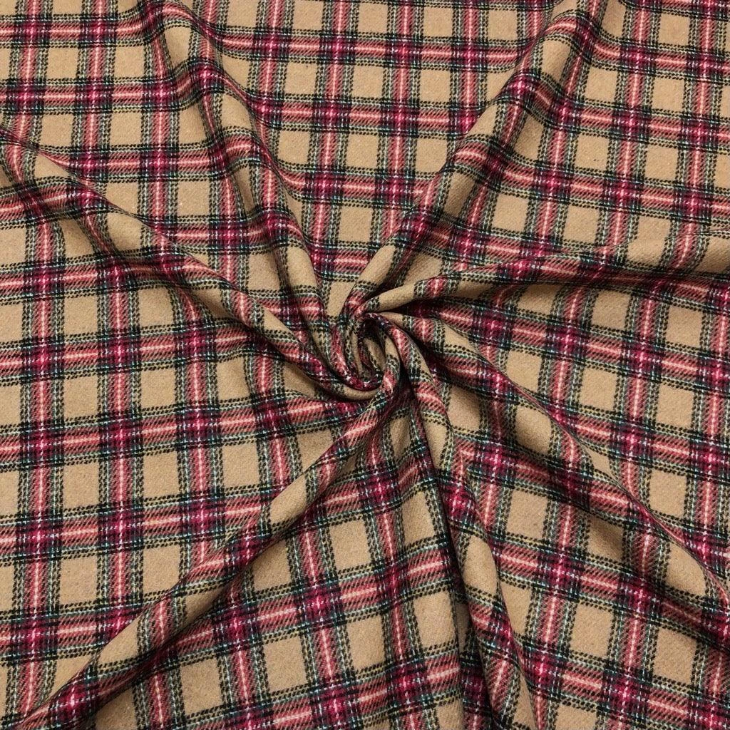 John Louden Tartan Wool Blend Fabric - Premium Plaid for Tailoring 6 John Louden Tartan Wool Blend Fabric - Premium Plaid for Tailoring - Image 6