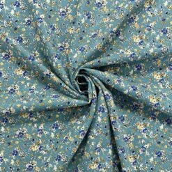 Ditsy Blue Floral Linen Mix Fabric - Premium Rayon Blend for Dressmaking 9 Ditsy Blue Floral Linen Mix Fabric - Premium Rayon Blend for Dressmaking -Pound Fabrics Sale Store image 59684f62 d2d5 4576 935b e7ebc9e8c1a8