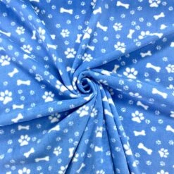 Paw Print & Bones Anti Pill Polar Fleece Fabric -Pound Fabrics Sale Store image 59e56ec2 24bf 48a7 83ca 49ae6b5d1d64