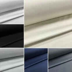 Premium 3-Pass Blackout Thermal Curtain Lining Fabric - 50m Bulk Roll