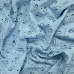 Hippo Print 100% Cotton Double Gauze Fabric for Baby and Summer Wear -Pound Fabrics Sale Store image 5ad1123e 2cc6 47ae a306 dc921299ca0d