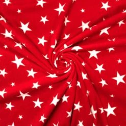 Anti Pill Polar Fleece Fabric with White Stars - Soft & Durable -Pound Fabrics Sale Store image 63aeb0f7 0f75 4375 a1ec dd6db98a2cdd