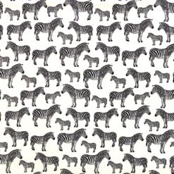 Rose & Hubble Zebra Print Cotton Poplin Fabric