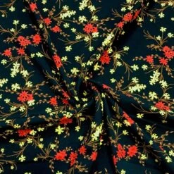 Floral Crepe Fabric for Elegant Dressmaking - Two-Tone Lightweight Polyester -Pound Fabrics Sale Store image 6928a1c3 8343 4766 a6d5 ec481fa7b962