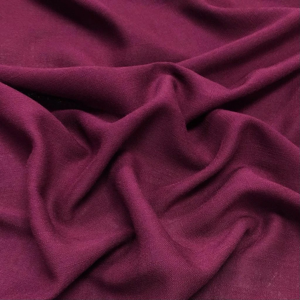 Linen Look Viscose Fabric - 155cm Wide Soft Drape Dressmaking Material 2 Linen Look Viscose Fabric - 155cm Wide Soft Drape Dressmaking Material - Image 2