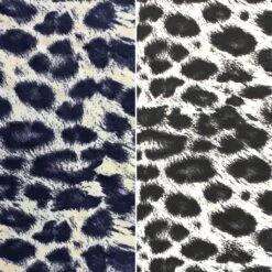 UV Colour Changing Cheetah Print Cotton Jersey Fabric