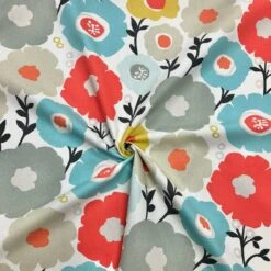 Large Cartoon Floral White Panama Fabric - 100% Cotton Canvas 9 Large Cartoon Floral White Panama Fabric - 100% Cotton Canvas -Pound Fabrics Sale Store image 84df738a 8bbe 4e4a 99d5 b845db90e56c