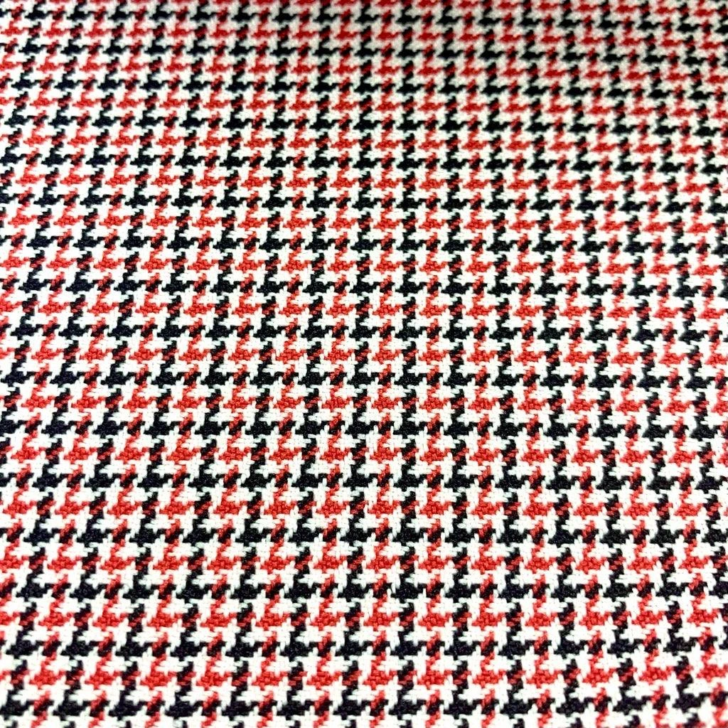 Zig Zag Dogtooth Suiting Fabric - Premium 58" Polyester Apparel Material 3 Zig Zag Dogtooth Suiting Fabric - Premium 58" Polyester Apparel Material - Image 3